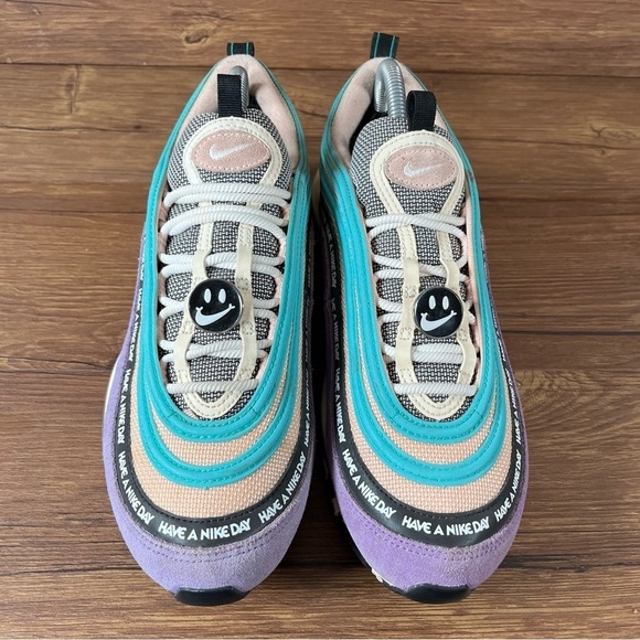 Nike Air Max 97 “Have a Nike Day” Low Top Athletic Sneakers Shoes Men’s Size 8 - Picture 7 of 11